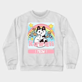 Kawaii MEOW! Crewneck Sweatshirt